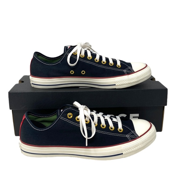 Converse Ctas Low Top For Women Sneakers Casual Shoes Black Canvas 168958C-WWBR - Picture 2 of 12